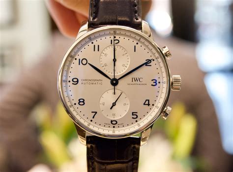 iwc portagieser chronograph.